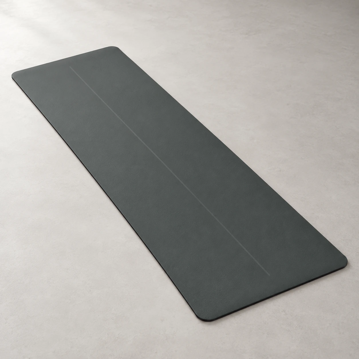 Flow Graphite yoga mat, Graphite, 4.5 mm