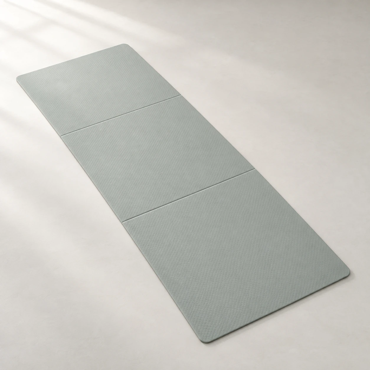 Fold Mist yoga mat, Mist, 3 mm